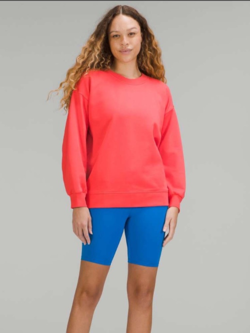 Lululemon Perfectly Oversized Crew
Pale Raspberry size 4